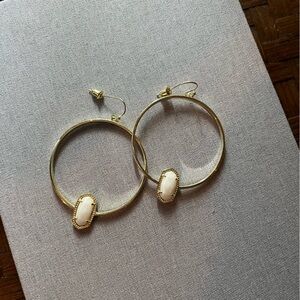 Custom Kendra Scott hoops